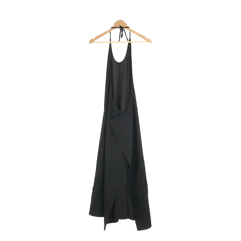 YUMI APRON DRESS シルク ユミ エプロンドレス エプロンワンピースBASErange / ベースレンジ