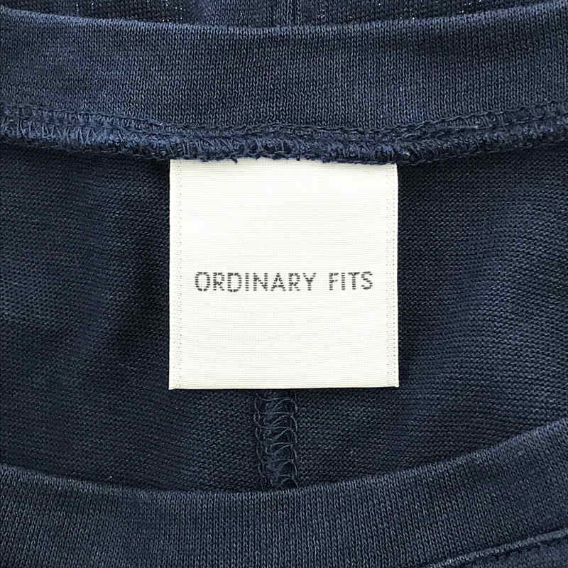 Ordinary fits / オーディナリーフィッツ BIG TEE/フレアライン ビッグ半袖Tシャツ