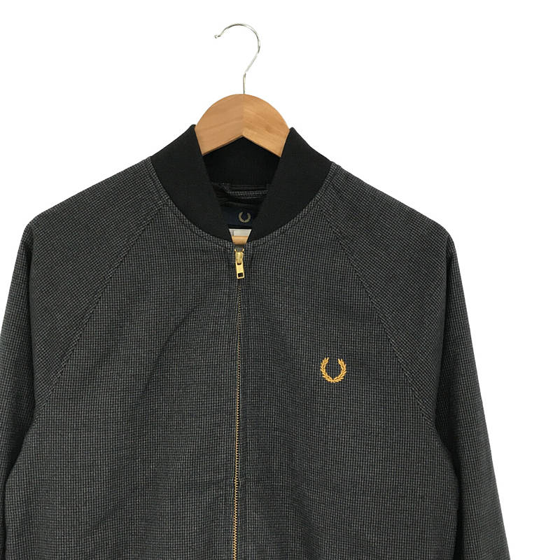 FRED PERRY / フレッドペリー × Miles Kane マイルズケイン / Houndstooth Bomber Jacket ボンバージャケット