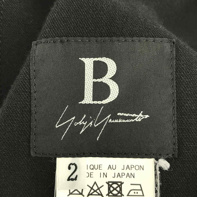 B YOHJI YAMAMOTO / ビーヨウジヤマモト PA-ムラソフトツイル B ファスナースカート