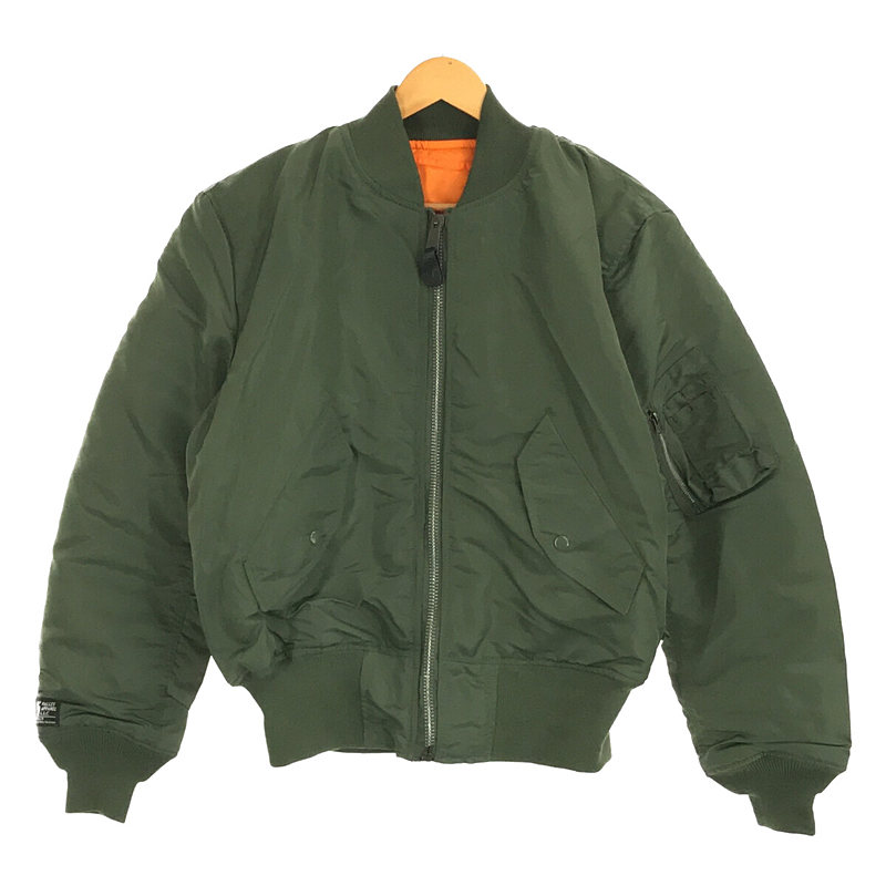 U.S MILITARY ユーエスミリタリー  VALLEY APPAREL製 MA-1 USAF FLIGHT JACKET