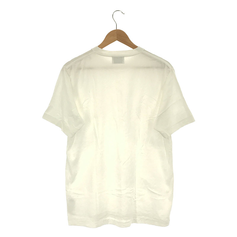 blurhms / ブラームス コットン クルーネック フロント3段ロゴ Tシャツ カットソー