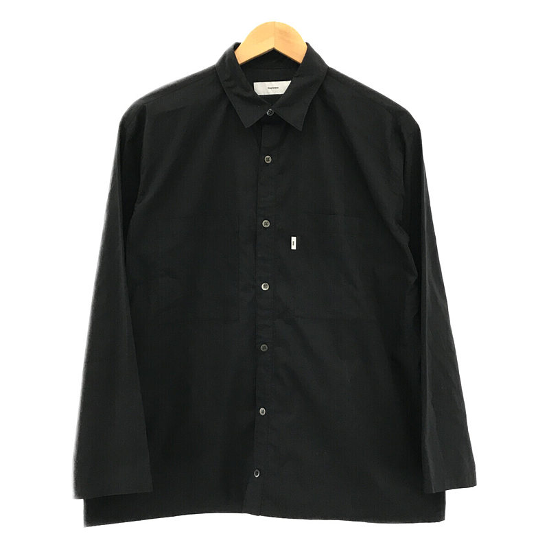 STRETCH TYPEWRITER L/S BOX SHIRT ストレッチ タイプライター クロス ボックス シャツ