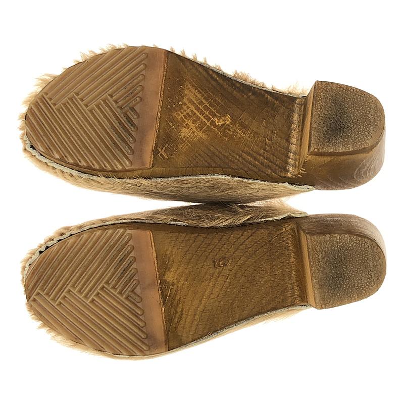 BOSABO / ボサボ ロングヘアー サボサンダル