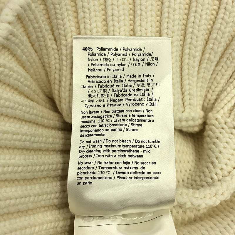 FENDI / フェンディ コットン フェイクポケット Vネック ニット