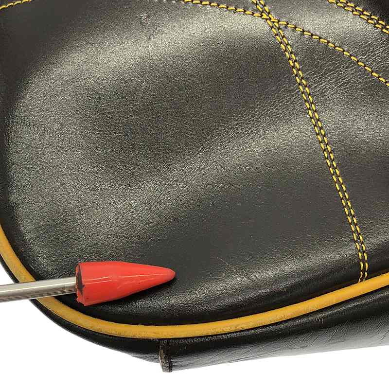 PRADA / プラダ ステッチワーク レザーボストンバッグ