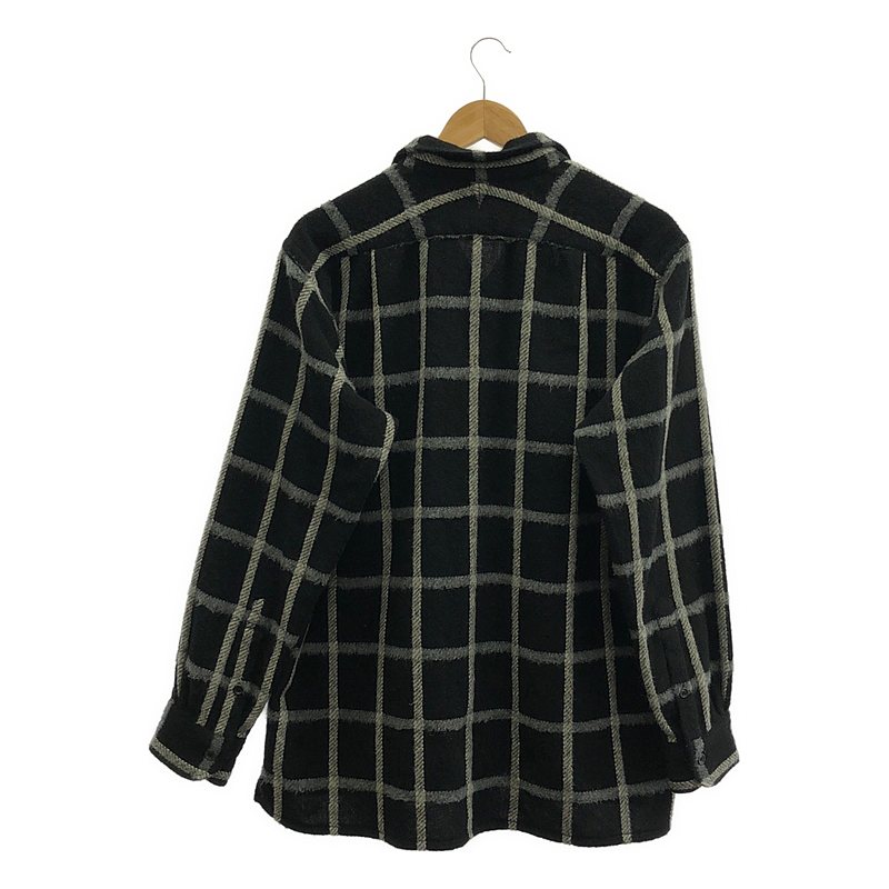 MOJITO / モヒート ABSINTH SHIRT ウール チェック アブサンシャツ