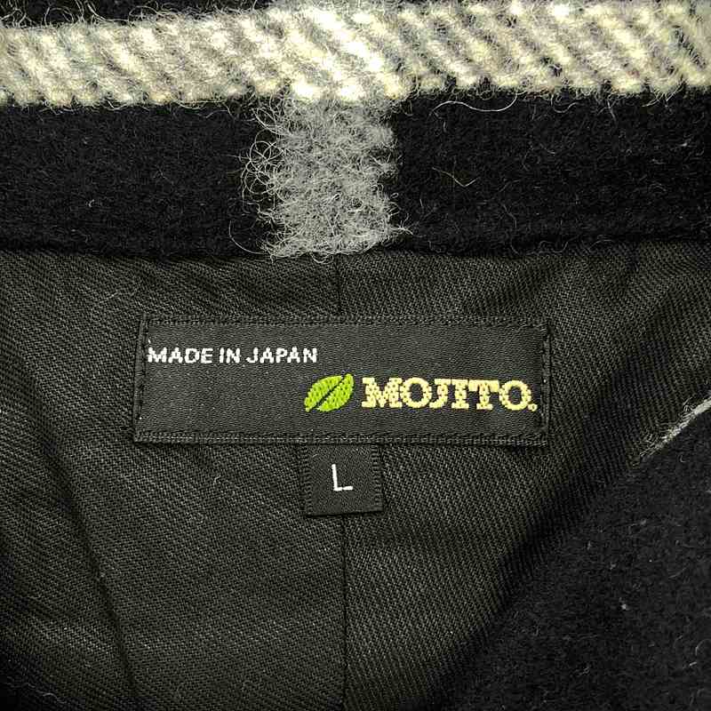 MOJITO / モヒート ABSINTH SHIRT ウール チェック アブサンシャツ