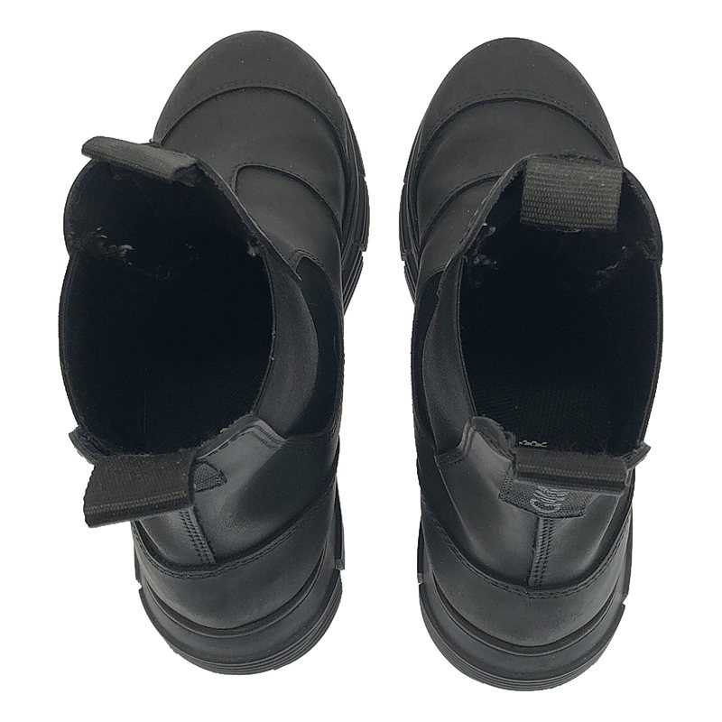 Ganni / ガニー FLAT ANKLE BOOTS サイドゴアブーツ