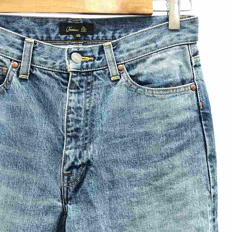 Drawer / ドゥロワー RESORT1 ブリーチ5ポケットデニムパンツ