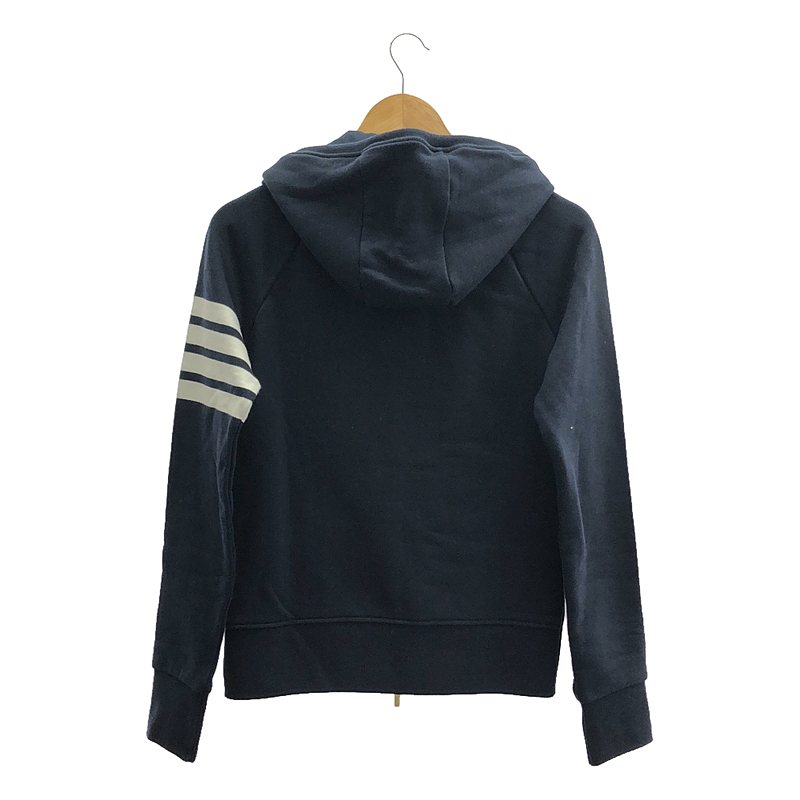 THOM BROWNE / トムブラウン zip up foodie ダブルジップ パーカ