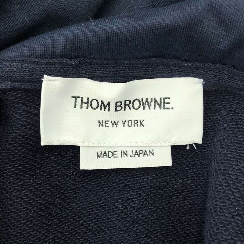 THOM BROWNE / トムブラウン zip up foodie ダブルジップ パーカ