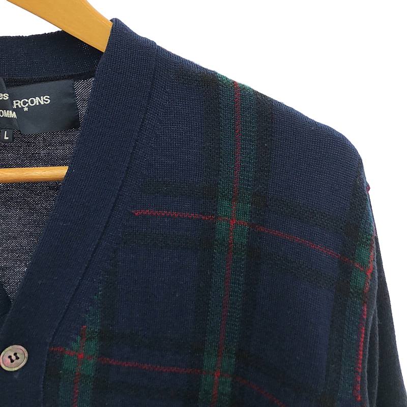 COMME des GARCONS HOMME / コムデギャルソンオム ウール ニット カーディガン