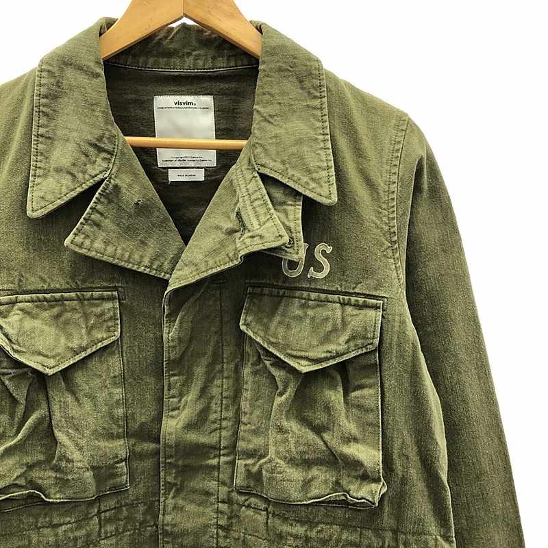 visvim / ビズビム DMGD COTTON / LINEN ACHSE JKT / ミリタリー ステンシル アクセ ジャケット