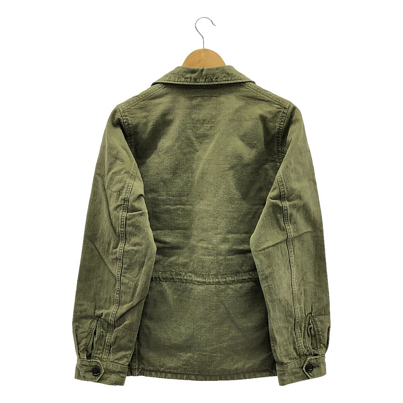 visvim / ビズビム DMGD COTTON / LINEN ACHSE JKT / ミリタリー ステンシル アクセ ジャケット