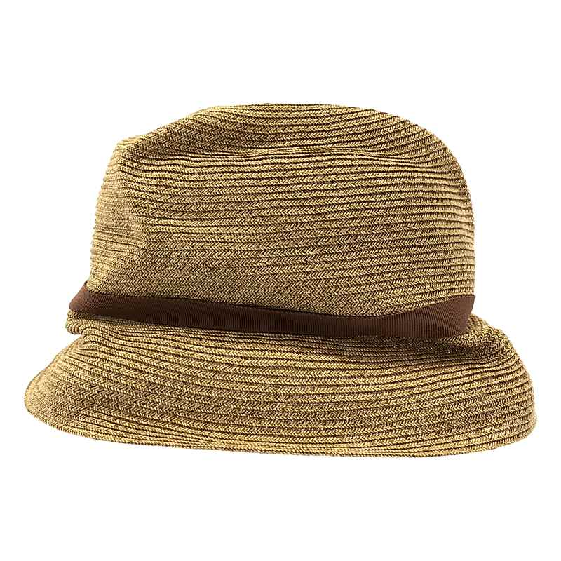 mature ha. / マチュアーハ BOXED HAT 7cm brim grosgrain ribbon ペーパー ボックスハット
