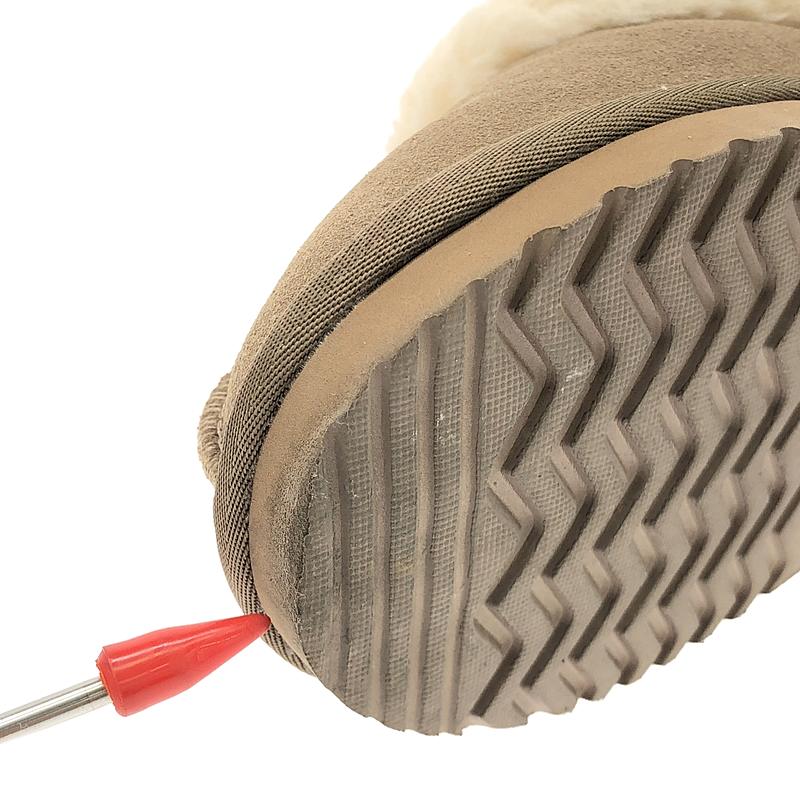 その他 ムートン レザー ボア スリッポン シューズ