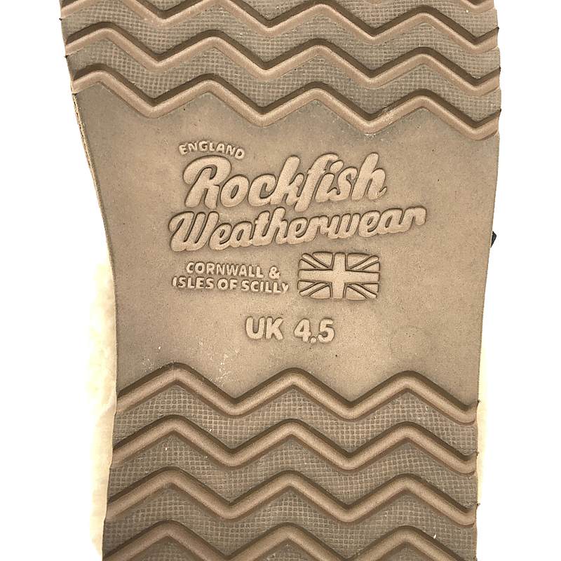 その他 ムートン レザー ボア スリッポン シューズ