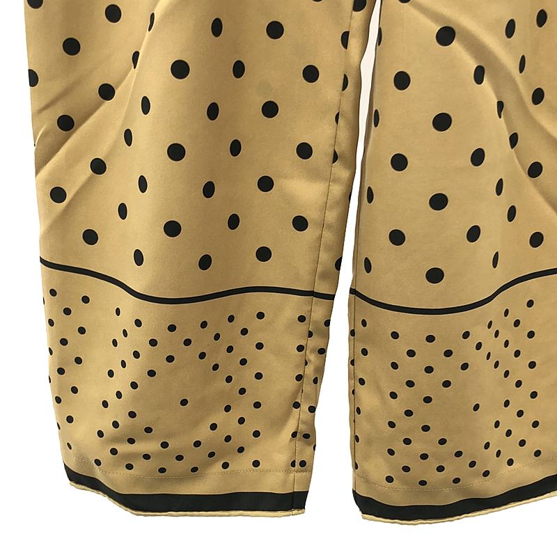 Spick and Span / スピックアンドスパン × manipuri 別注 ジオメドット イージーパンツ