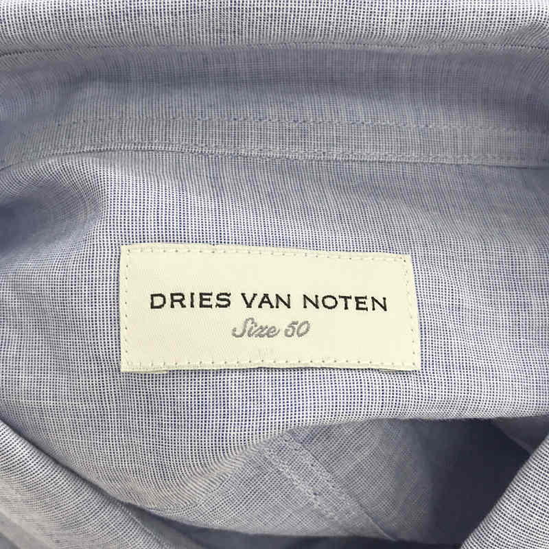 コットン レギュラーカラーシャツDRIES VAN NOTEN / ドリスヴァンノッテン