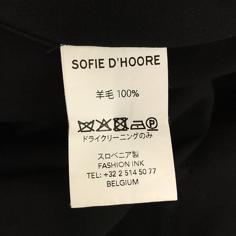 SOFIE D'HOORE / ソフィードール ボートネックデザイン ワンピース