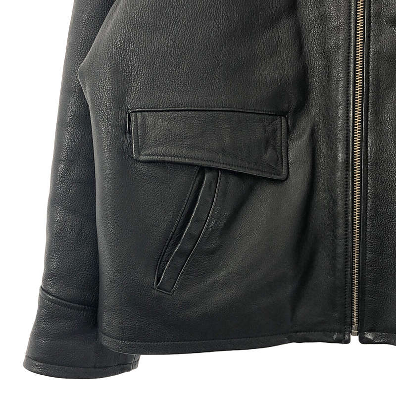 POLO SPORT / ポロスポーツ vintage 90s 裏キルティング レザージャケット