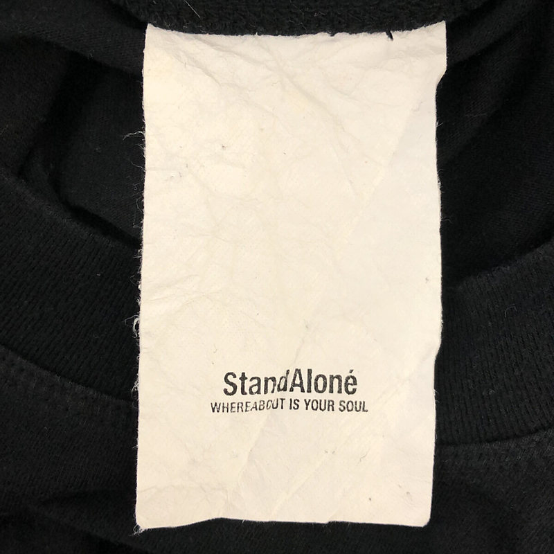 STAND ALONE / スタンドアローン ロゴプリント Tシャツ