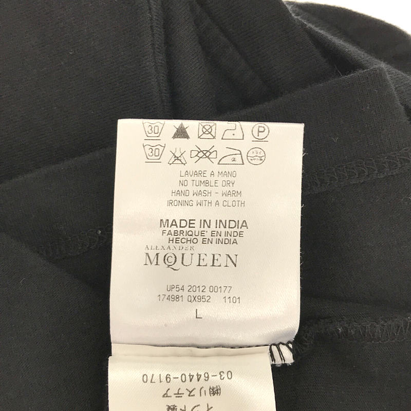 ALEXANDER MCQUEEN / アレキサンダーマックイーン ドクロ スカル コットン クルーネック Tシャツ カットソー