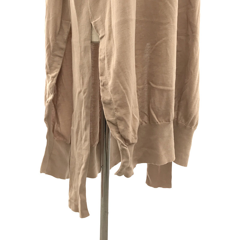 HYKE / ハイク コットン スリット ニット ワンピース