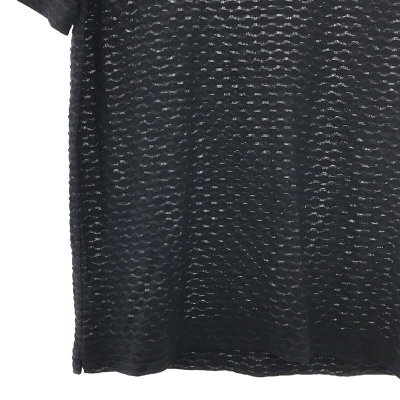 GIORGIO ARMANI / ジョルジオアルマーニ キーネック ストレッチ カットソー Tシャツ