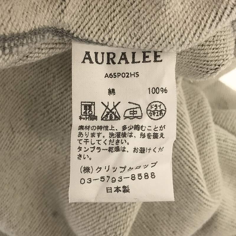 AURALEE / オーラリー コットン スウェット プルオーバー