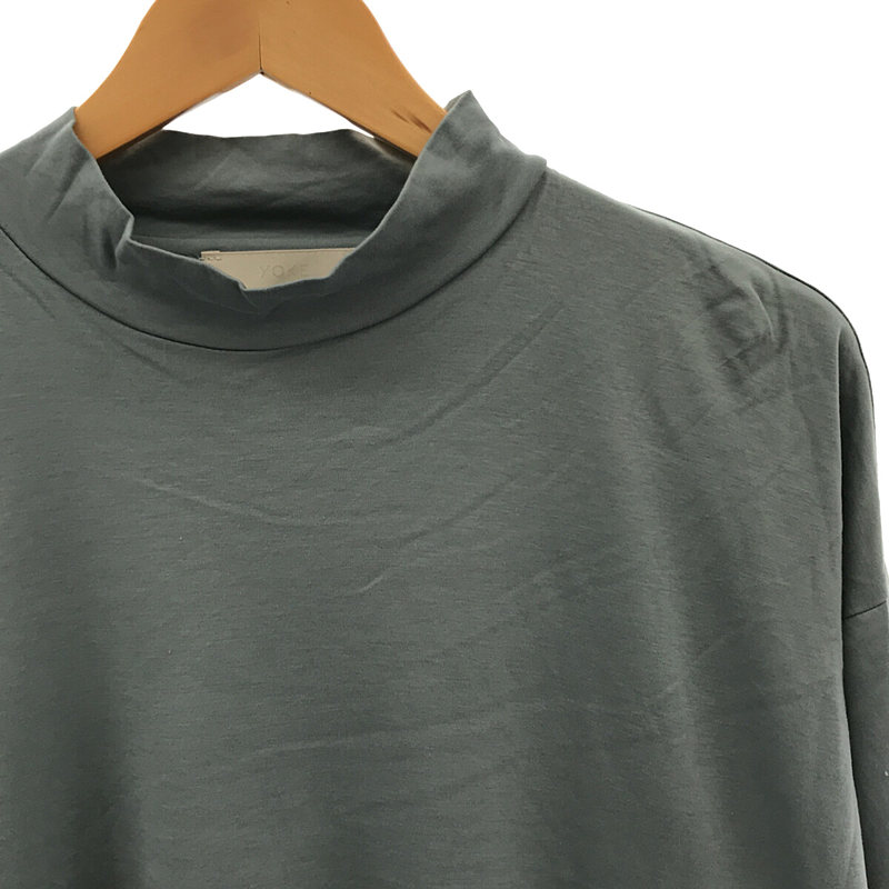 YOKE / ヨーク Mock Neck Piping Long Sleeves T-Shirt カットソー