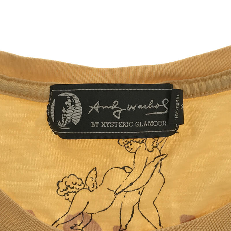 HYSTERIC GLAMOUR / ヒステリックグラマー × ×Andy Warhol アンディーウォーホル キャンベル缶 グラデーション プリントTシャツ