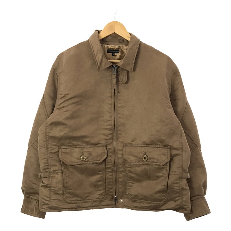 G8 Jacket-Polyester Fake Suede / チンストラップ 中綿 オーバーブルゾン ジャケット
