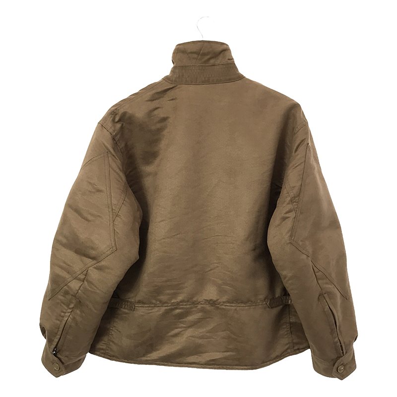 Engineered Garments / エンジニアドガーメンツ G8 Jacket-Polyester Fake Suede / チンストラップ 中綿 オーバーブルゾン ジャケット