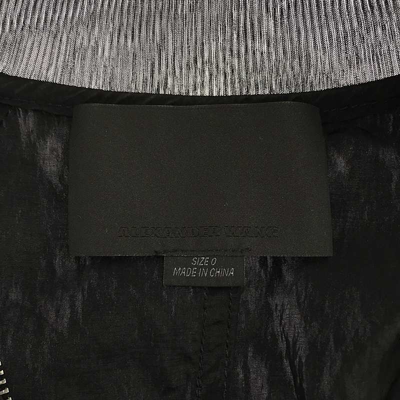 ALEXANDER WANG / アレキサンダーワン ウエストギャザー ジップ ジャケット