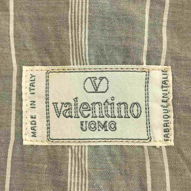 VALENTINO / ヴァレンティノ 90s〜 ヴィンテージ VALENTINO UOMO コットン サイドレースアップ ジャケット