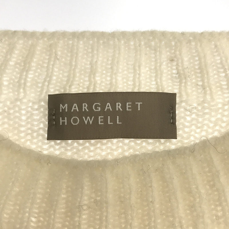 MARGARET HOWELL / マーガレットハウエル スコットランド製 ウール フェアアイル柄 ニットセーター