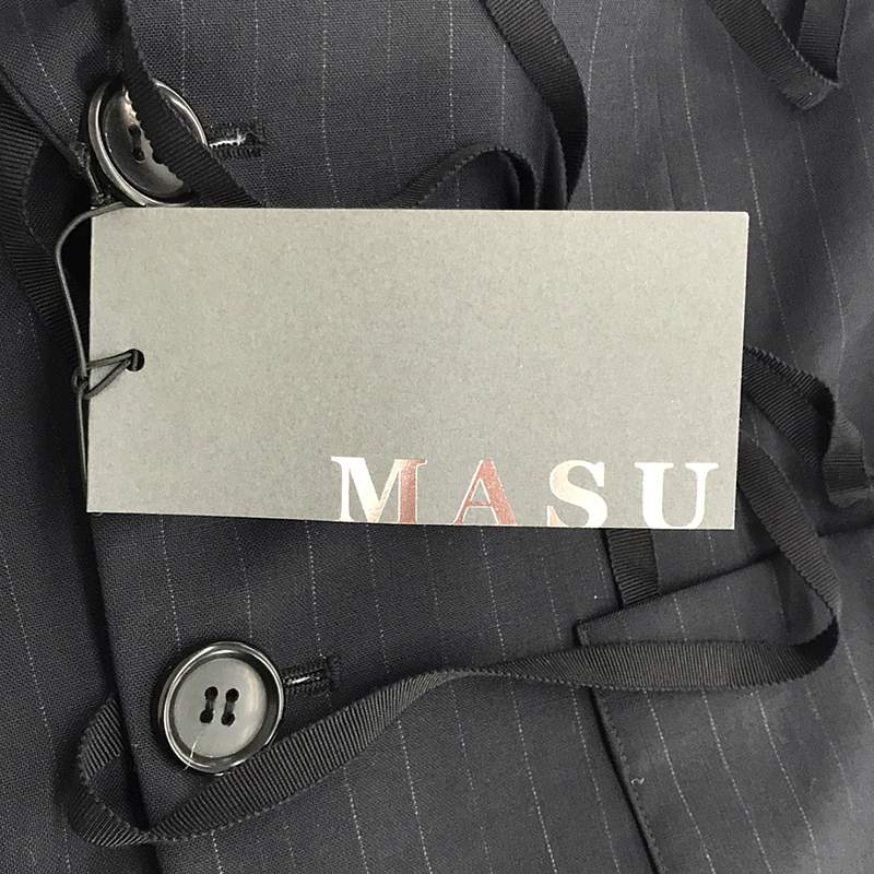 MASU / エムエーエスユー BONE TAILORED VEST / 装飾 ロング ジレ ベスト