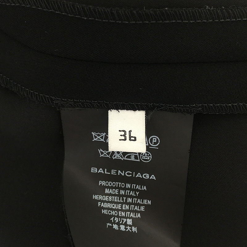 BALENCIAGA / バレンシアガ バック ドレープワンピース