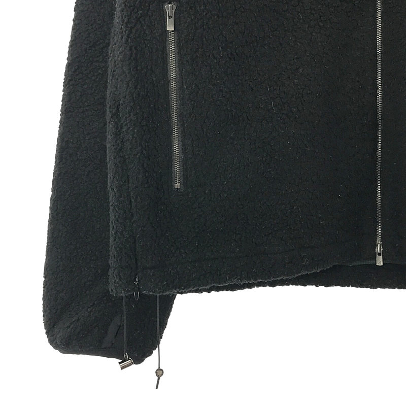 FUMITO GANRYU / フミトガンリュウ ventilation fleece jacket / ノーカラー ボア ジャケット ブルゾン