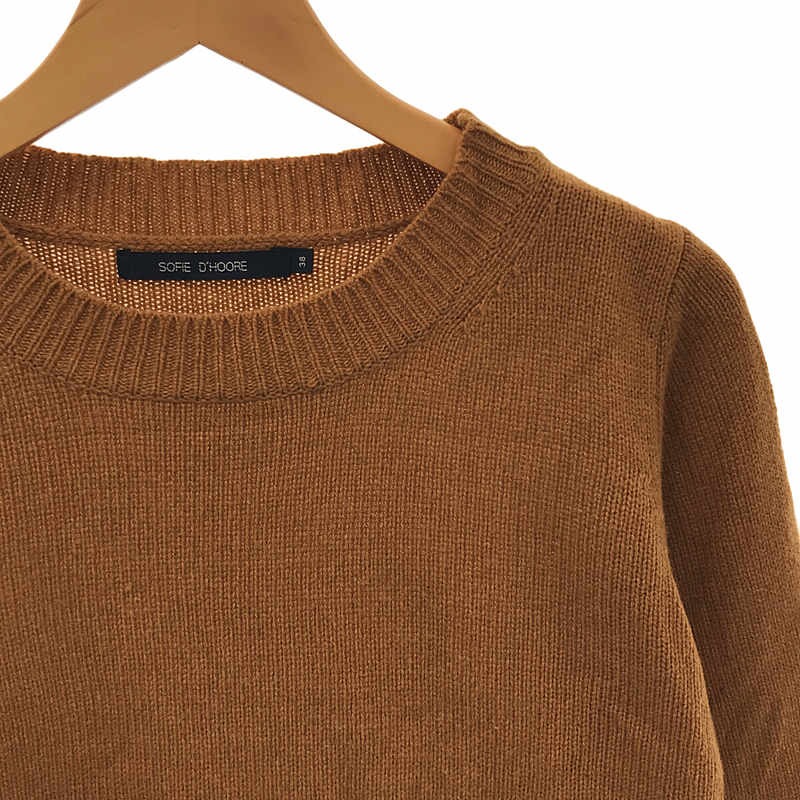 SOFIE D'HOORE / ソフィードール カシミヤ クルーネックニット