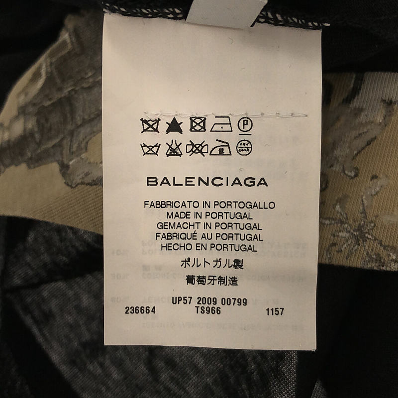 BALENCIAGA / バレンシアガ テンセル 総柄 Tシャツ カットソー