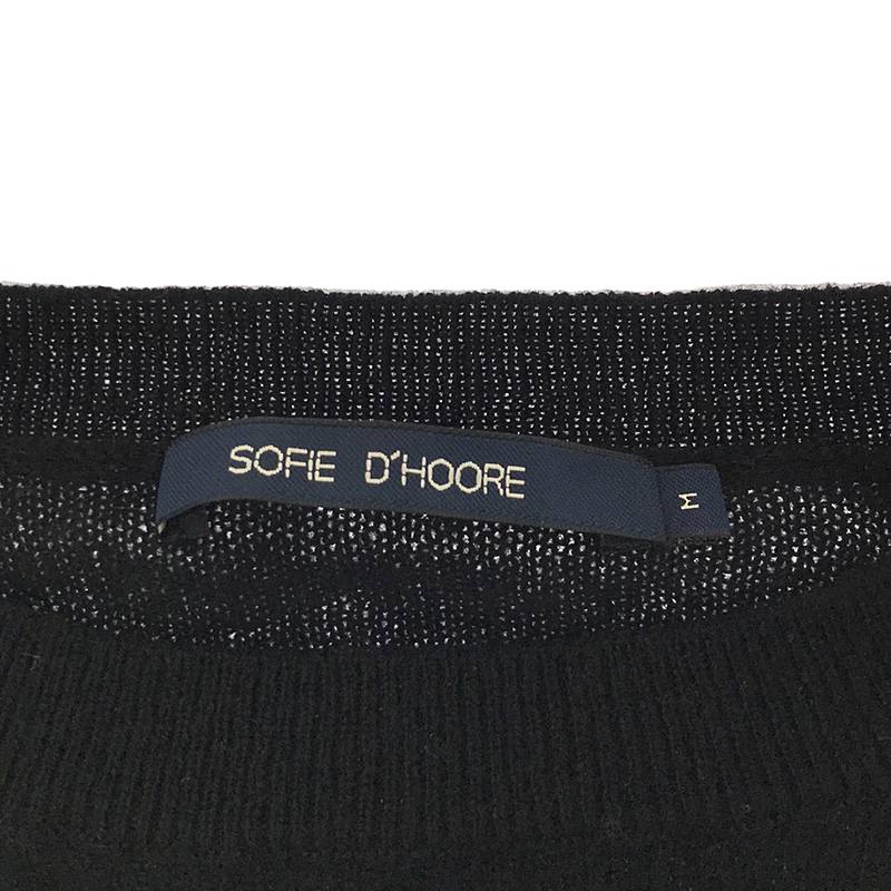 SOFIE D'HOORE / ソフィードール カシミヤ クルーネックニット
