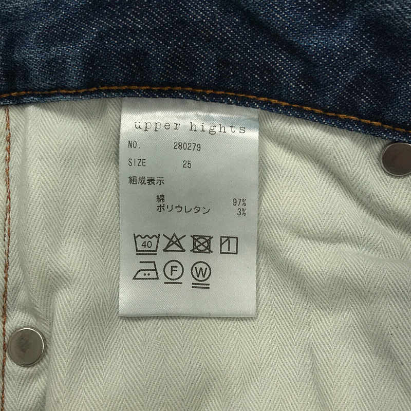 upper hights / アッパーハイツ LADY ストレッチ テーパード デニムパンツ