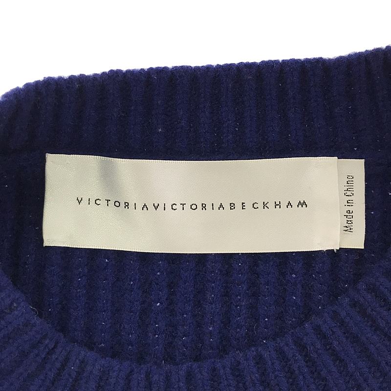 VICTORIA BECKHAM / ヴィクトリアベッカム リブ クルーネックニット