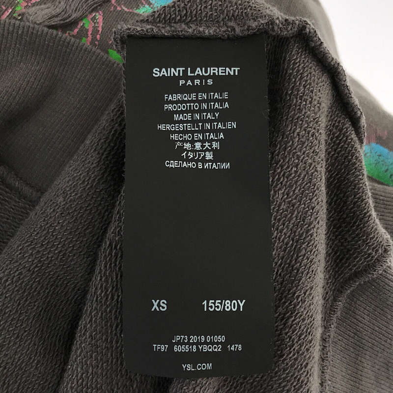 SAINT LAURENT PARIS / サンローランパリ MALIBU プルオーバースウェット パーカー