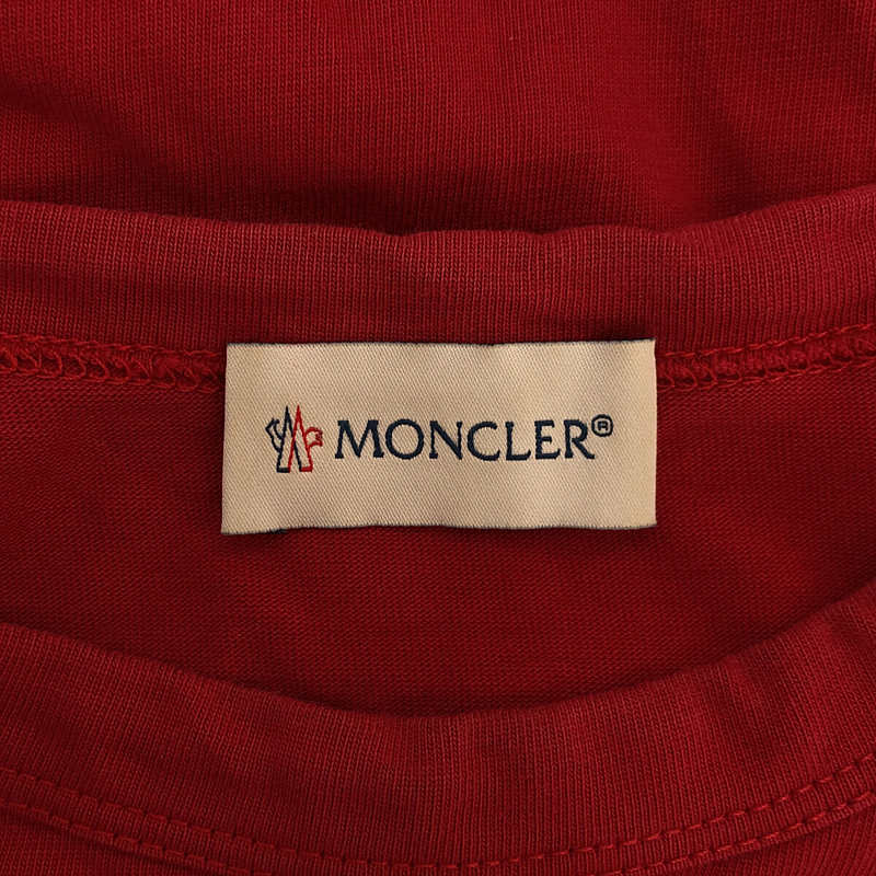 MONCLER / モンクレール MAGLIA GIROCOLLO ロゴプリント 刺しゅう ロングスリーブ Tシャツ