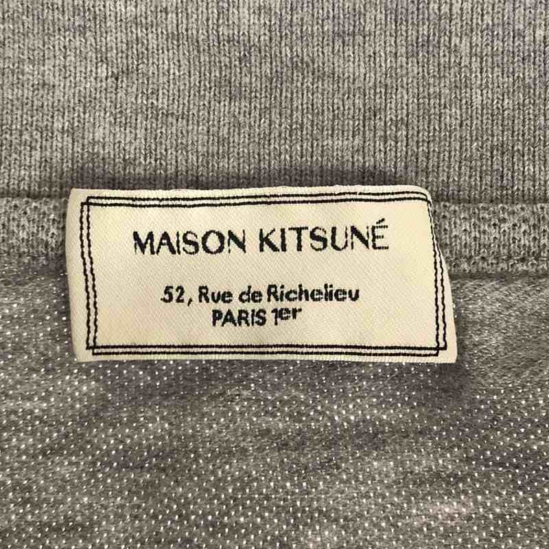 MAISON KITSUNE / メゾンキツネ フォックスロゴワッペン 鹿の子 ポロシャツ