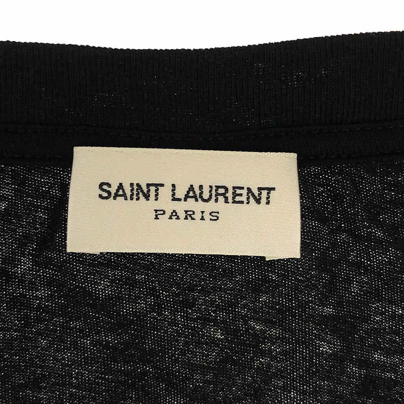 SAINT LAURENT PARIS / サンローランパリ プリントカットソー Tシャツ